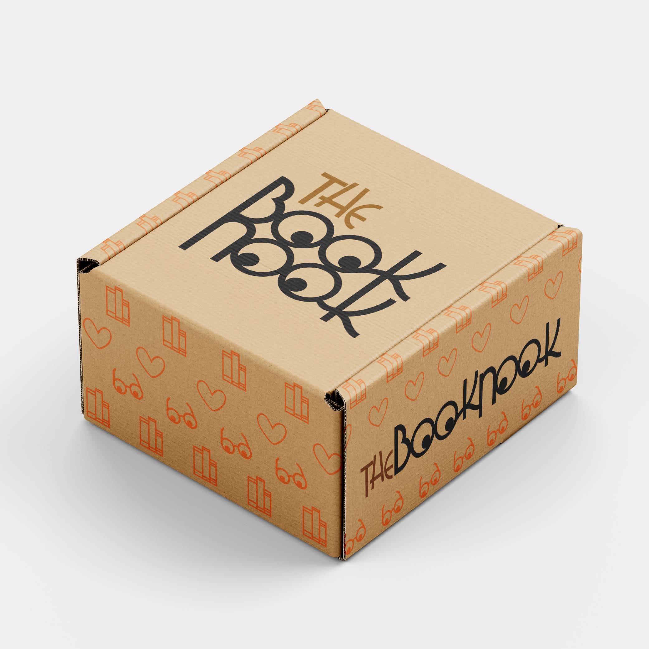 book nook mockup box