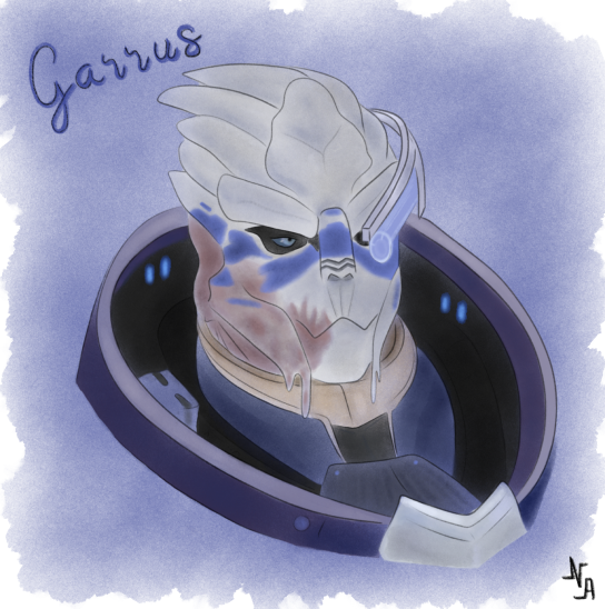 garrus mass effect fanart