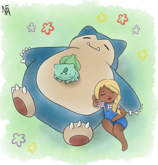 snorlax pokemon fanart