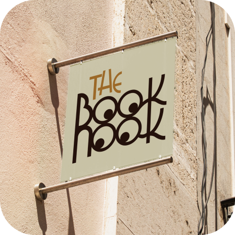the book nook brand identity design